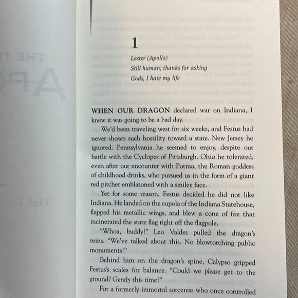 NOT ELIGIBLE FOR BUNDLE DEAL The Trials of Apollo #2 in The Dark Prophecy Series - Picture 9 of 12